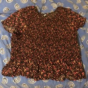 NWOT floral blouse